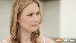 Ophelia Kaan: Stepmom's Deep Throat Cure for Insecure Cock