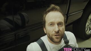 Ivy's 18th Birthday: Farmhand Fucks Her Tight Pussy, Fills Her With Seed