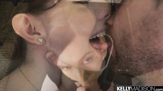 Cheerleader Ember Stones Sucks Dick In Hotel Hallway, Gets Fucked