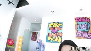 Kissa Sins Takes Anal and Sucks Cock After Thick Creampie