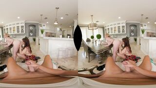 Dee Williams & Syren De Mer give a college jock a warm welCUMing