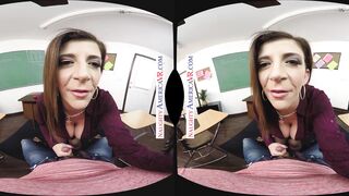 Sara Jay's Cocky Interview Naughty Teacher's Assistant Tryouts