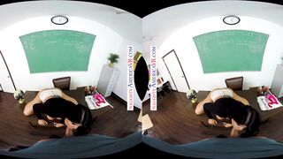 Professor Romi Rain's Naughty Pussy Lesson After Class