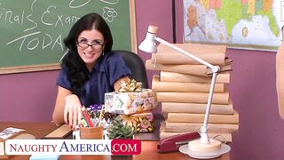 Sexy Professor India Summer loves fucking her good students