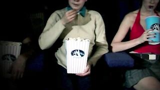 Cute and Sexy Adriana Faust takes her friend's brother for one sexy ride