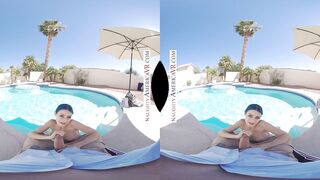 Glorious day to fuck Jewelz Blu by the pool