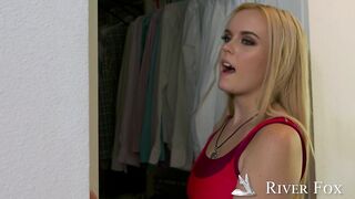 River Fox Fucks Her Friends Brother For The Team