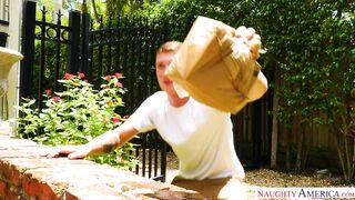 Christiana Cinn forgoes food, devours cock and cum instead