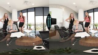 The boss, Kenzie Anne, wants some of that Thundercock her employees, Natalia Nix and Octavia Red, have been getting