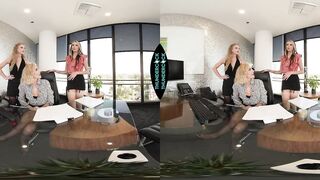 The boss, Kenzie Anne, wants some of that Thundercock her employees, Natalia Nix and Octavia Red, have been getting