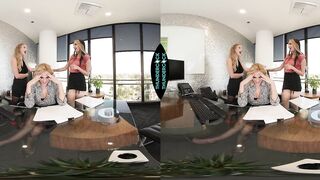 The boss, Kenzie Anne, wants some of that Thundercock her employees, Natalia Nix and Octavia Red, have been getting