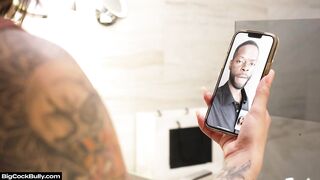 Tattooed Latina Carolina Cortez takes big bully cock to help her boyfriend