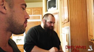 Audrey Bitoni fucking in the hallway with her big tits