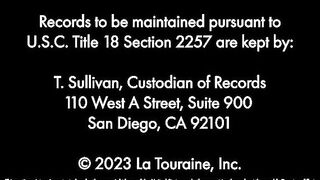 Charlotte Sins wraps her feet, mouth, and pussy around a big dick