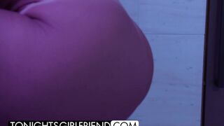 Big tit pornstar Richelle Ryan gives fan a lapdance before fucking his big dick