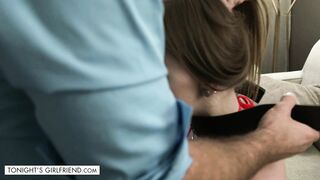 Alex Blake puts a leash on and does what she's told