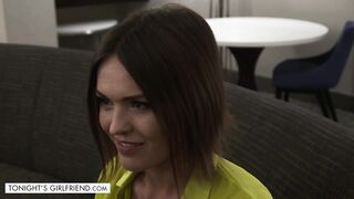 Krissy Lynn becomes a submissive sex toy for her client