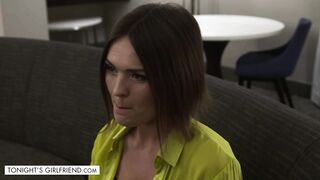 Krissy Lynn becomes a submissive sex toy for her client