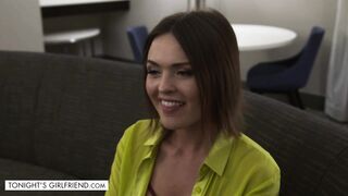 Krissy Lynn becomes a submissive sex toy for her client