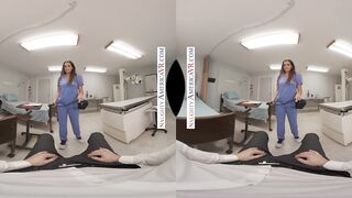 Sexy nurse Nolina Nyx gives you a full medical exam while riding your big cock!!!!