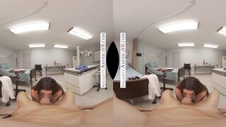 Sexy nurse Nolina Nyx gives you a full medical exam while riding your big cock!!!!