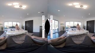 Busty Babe Gabbie Carter has enough time to fuck your brains out before your girlfriend gets home!