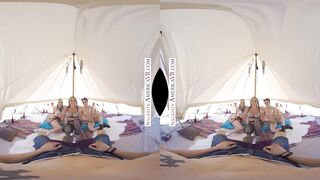 Burning Dude at the playa and you get to fuck 3 chicks