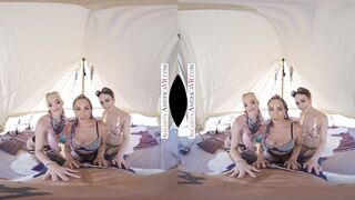 Burning Dude at the playa and you get to fuck 3 chicks