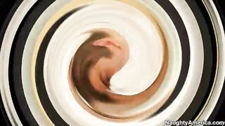 Lexi Belle fucking in the classroom with her innie pussy