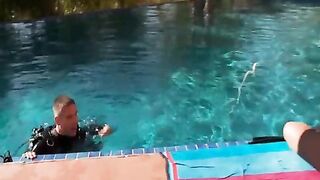 Rebeca Linares fucking in the couch with her black hair