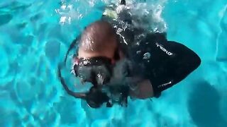 Rebeca Linares fucking in the couch with her black hair