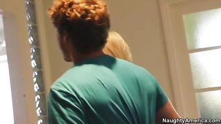 Ash Hollywood fucking in the bedroom with her tattoos