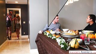 Kayla Kayden fucking in the living room with her petite