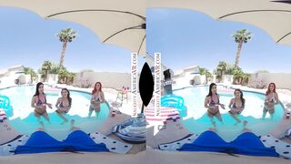 Ashley Lane, Diana Grace, and Lilian Stone's July 4th Cum Fest