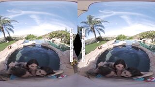 Ivy LeBelle And Friends Get Naughty In The Hot Tub