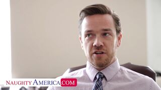 Alison Rey Keeps Big Dick Employee All to Herself