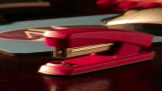 Blonde Aline Seduces Huge BBC in Naughty Office Encounter