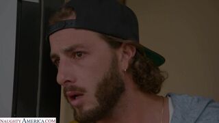 Sexy Gianna Dior is horny in the office