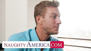 Kenzie Taylor fucks her boss for that promotion