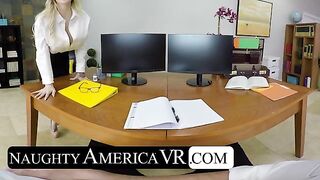 Danielle Derek's boss uses her big tits and every single hole on her to relieve stress