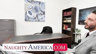 Alina Lopez has employee fuck her to keep his job