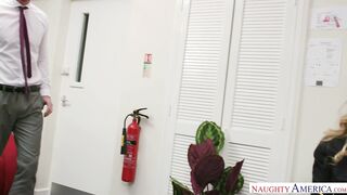 Kayla Green fucking in the office with her tits