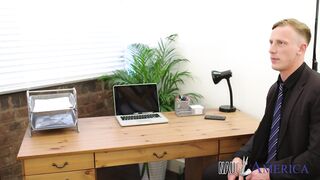 Victoria Summers fucking in the desk with her piercings