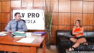 American Jada Stevens fucking in the couch with her big ass