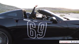 Dillion Harper & Karlee Grey: Race Day Ride Turns Wild in Car