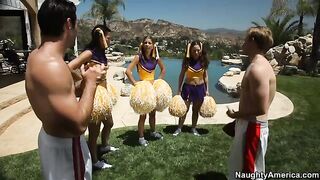 Presley Hart fucking in the pool with her small tits