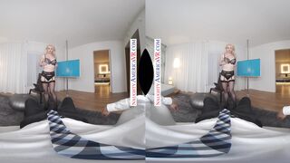Kit Mercer's Hotel VR Fuck: Lingerie Dream Come True
