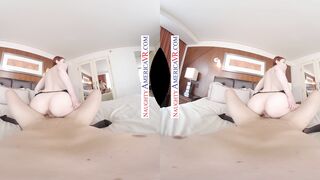 Redhead and big tits Bree Daniels Fucks you in VR