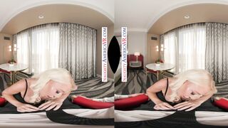 Blonde pornstar London River is back for more cock