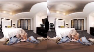 Nina Elle takes your big black dick hard and long in VR Porn